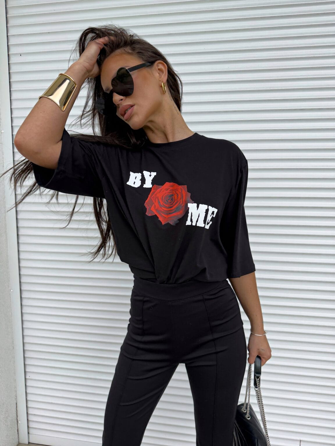 T-shirt MADERA Czarny