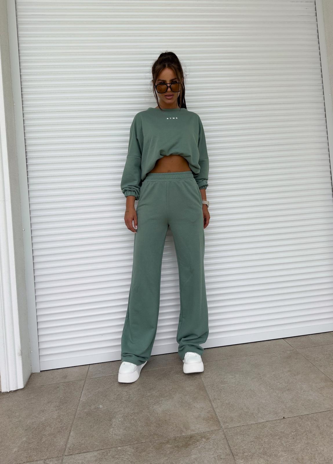 Komplet Bluza +Spodnie SYDNEY Szmaragdowy