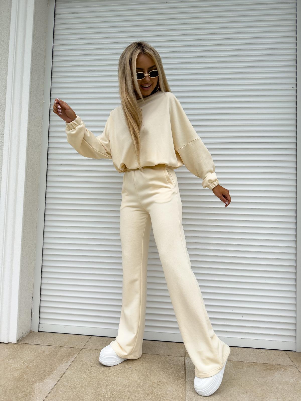 Komplet Bluza +Spodnie SYDNEY Kokosowy